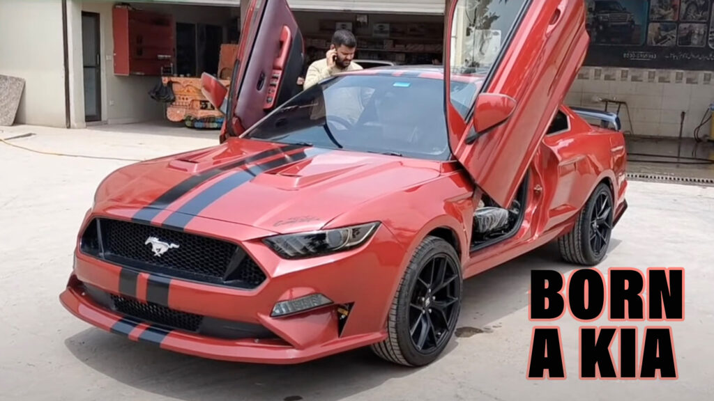  Kia Spectra-Based Mustang Clone Won’t Fool Anybody But It’s Amazing All The Same