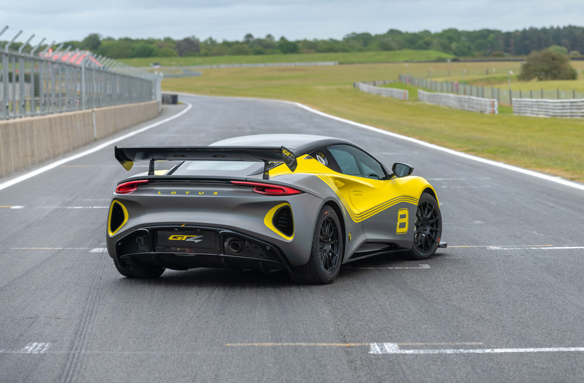 Lotus Emira GT4 Race Car Debuts With More Wings, Less Weight