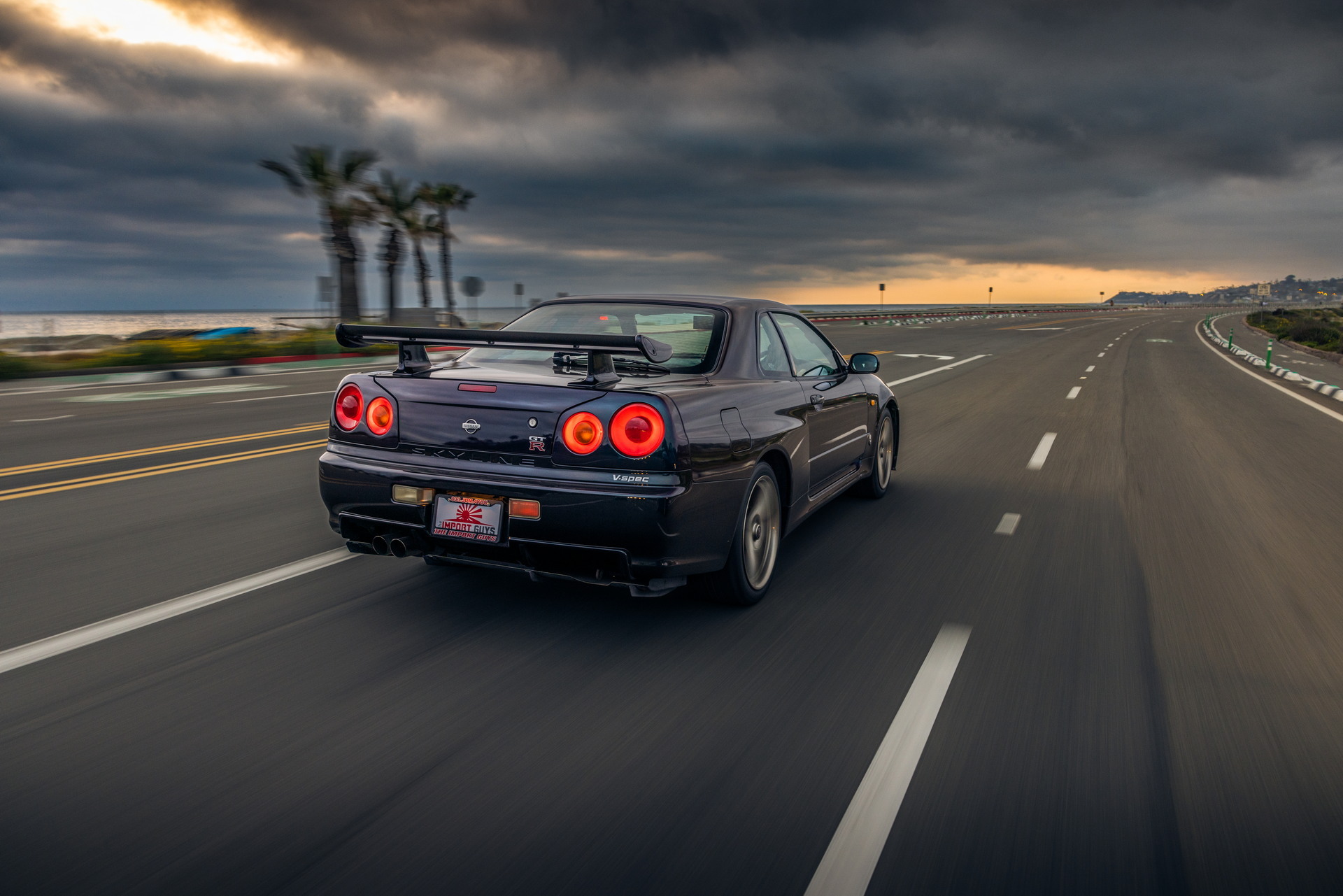 Skyline r34 с развалом