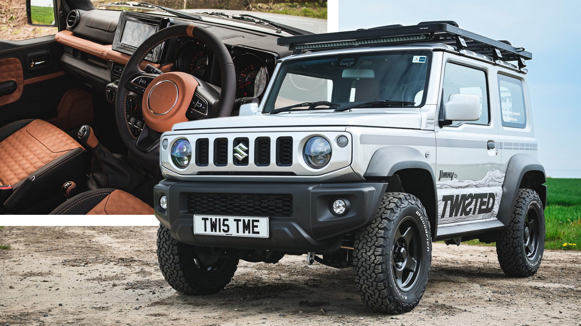 Twisted Gives Suzuki Jimny A Fancy Leather Interior And A Turbo