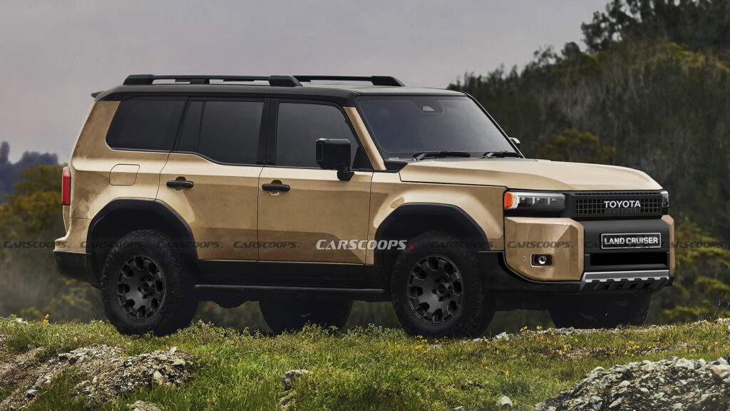2024 Toyota Land Cruiser Rendered As A BroncoRivalling, 40 OFF