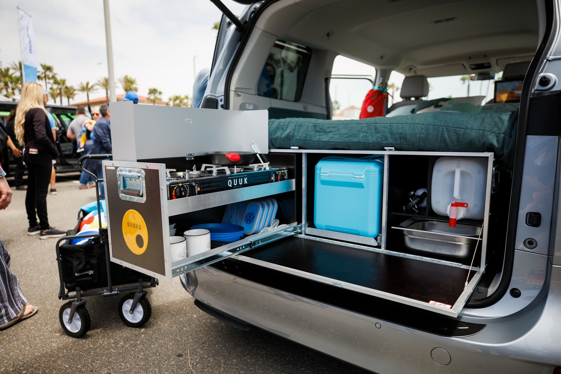 VW ID. Buzz Accessories Concept Has Everything Including A Kitchen Sink ...