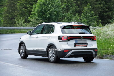 2024 VW T-Cross Spied Completely Undisguised Looking More Like A Baby T ...