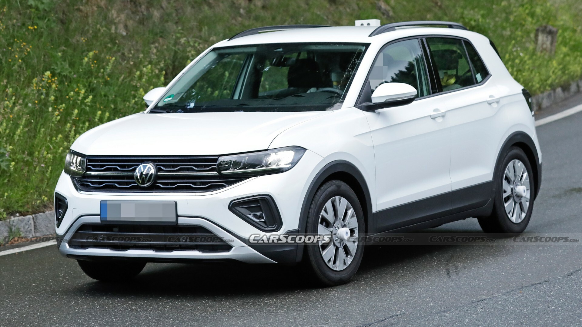2024 VW TCross Spied Completely Undisguised Looking More Like A Baby T