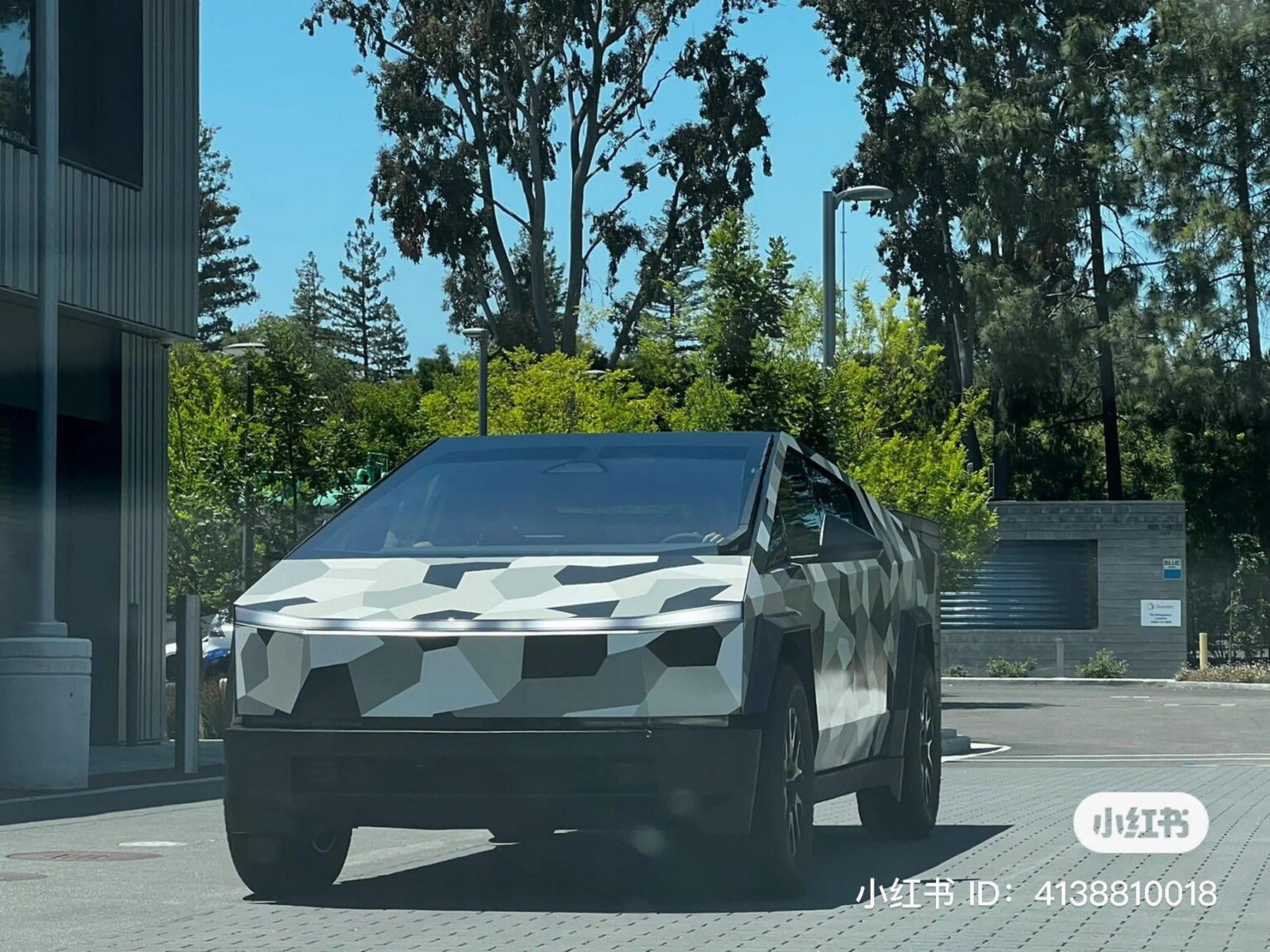 Tesla Testing Cybertruck With Urban Camouflage Wrap | Carscoops