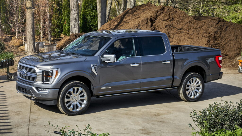  Ford Recalls 870,000 F-150s Because The Parking Brake Could Engage While Driving