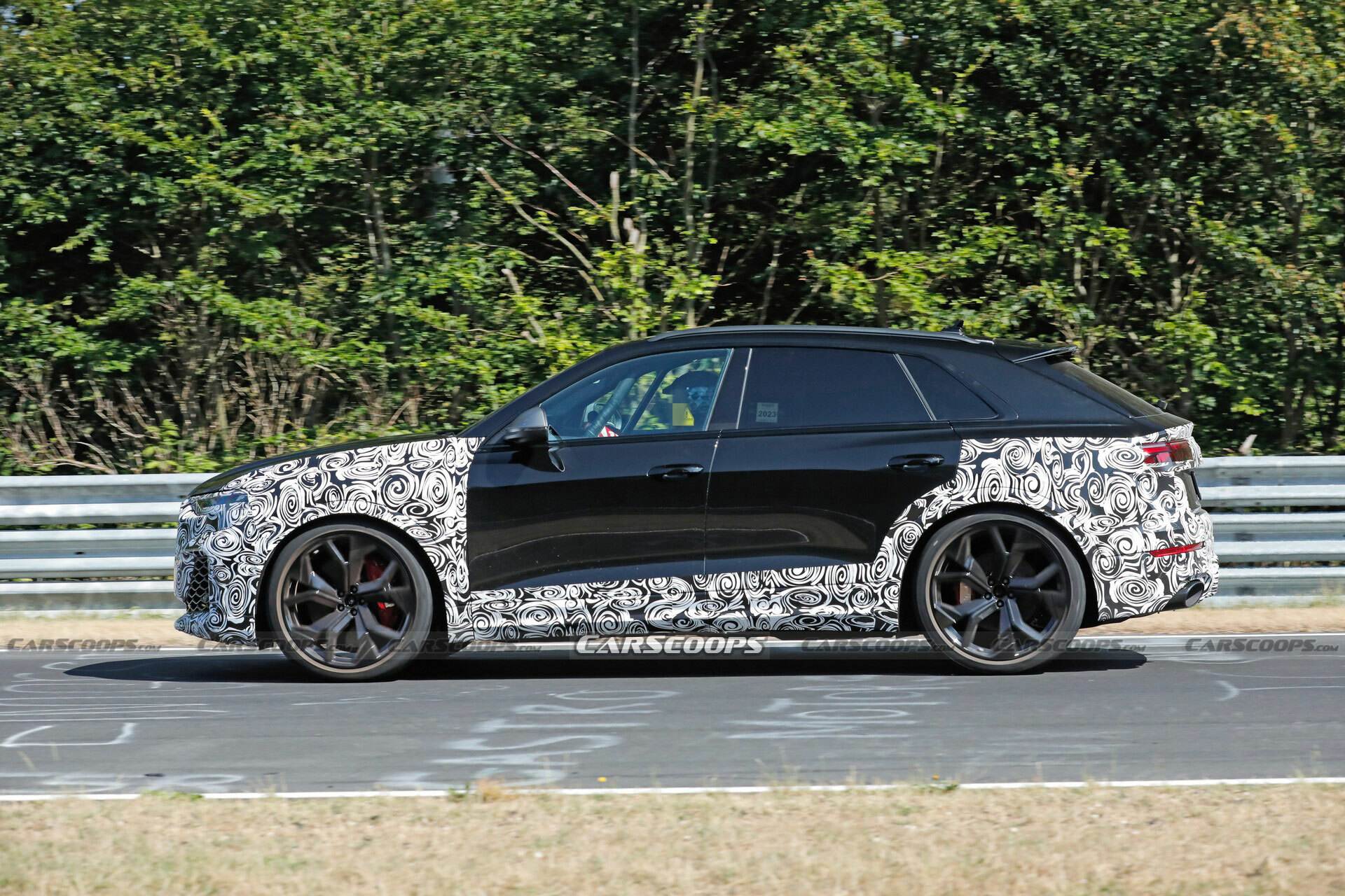 2024 Audi RS Q8 Shows Its Bigger Grin In New Spy Photos Carscoops