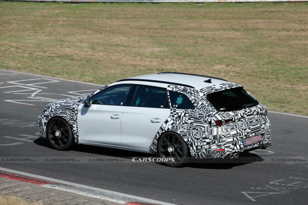 2024 Cupra Leon Sportstourer Spied Trying To Hide Its Seat Roots