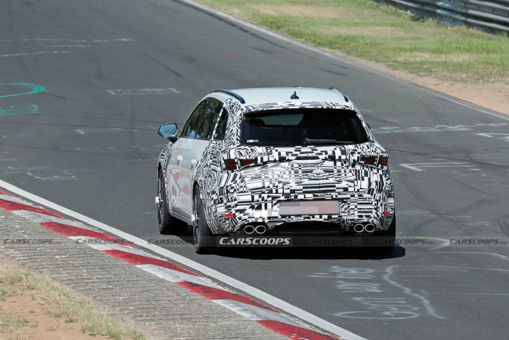2024 Cupra Leon Sportstourer Spied Trying To Hide Its Seat Roots