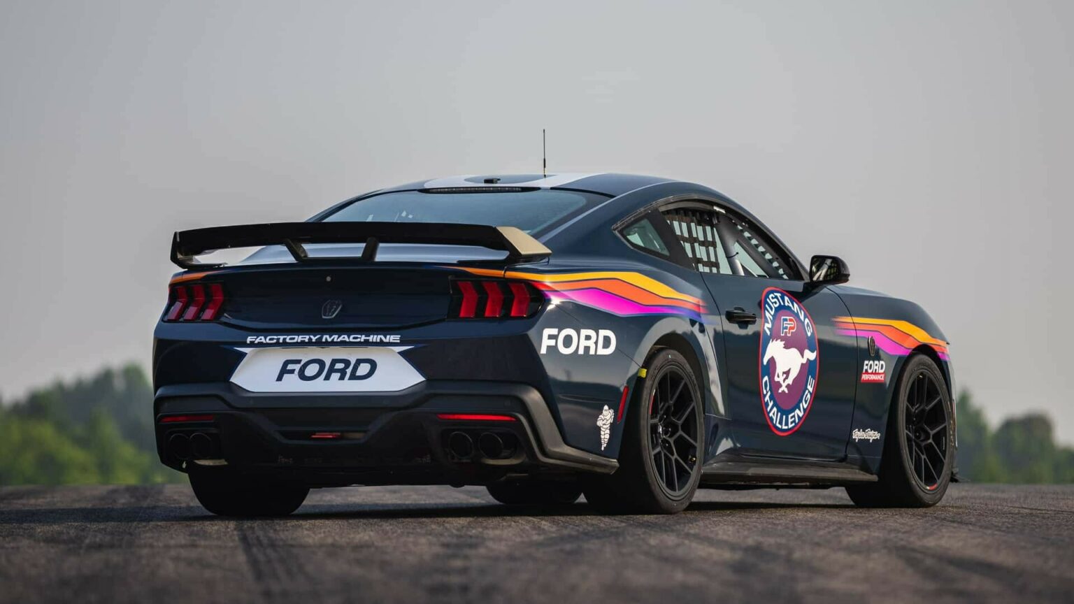 Whoa, Nellie! Ford Mustang Dark Horse R Introduced For One-Make Racing ...