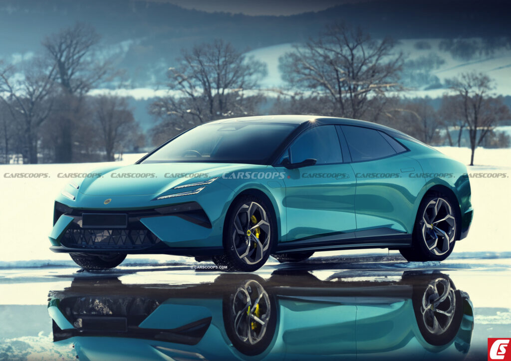  2025 Lotus Type 133 EV Sedan: Everything We Know About The Porsche Taycan Rival