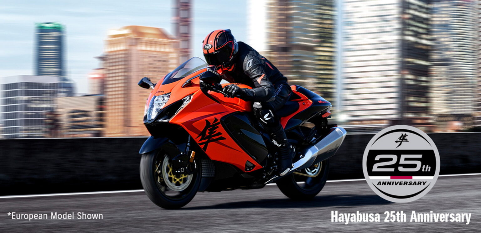 Suzuki Celebrates 25th Anniversary Of The Legendary Hayabusa With ...