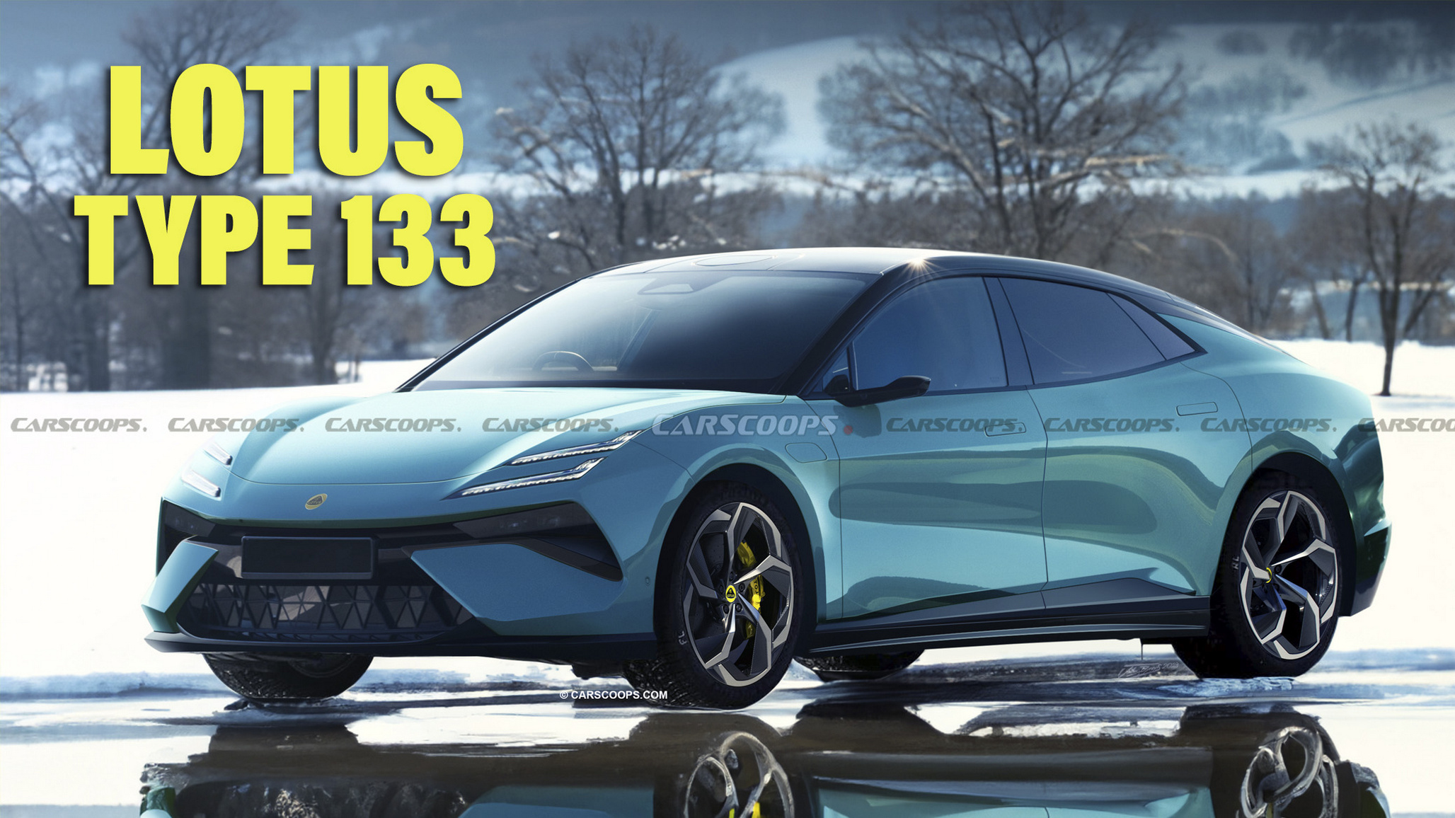 2025 Lotus Type 133 EV Sedan Everything We Know About The Porsche