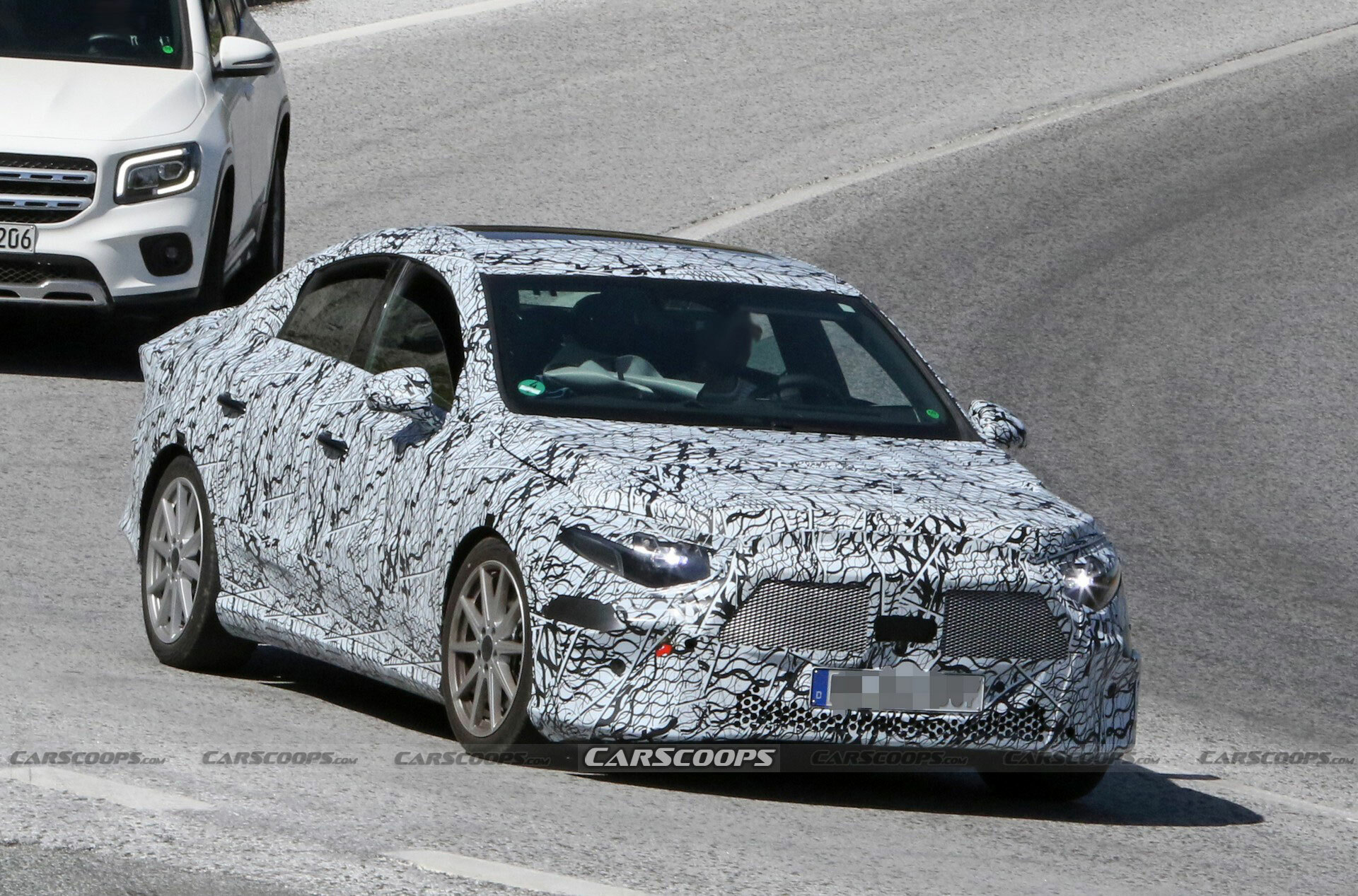 Redesigned Mercedes CLA Spied With Evolutionary Looks And ICE Power ...