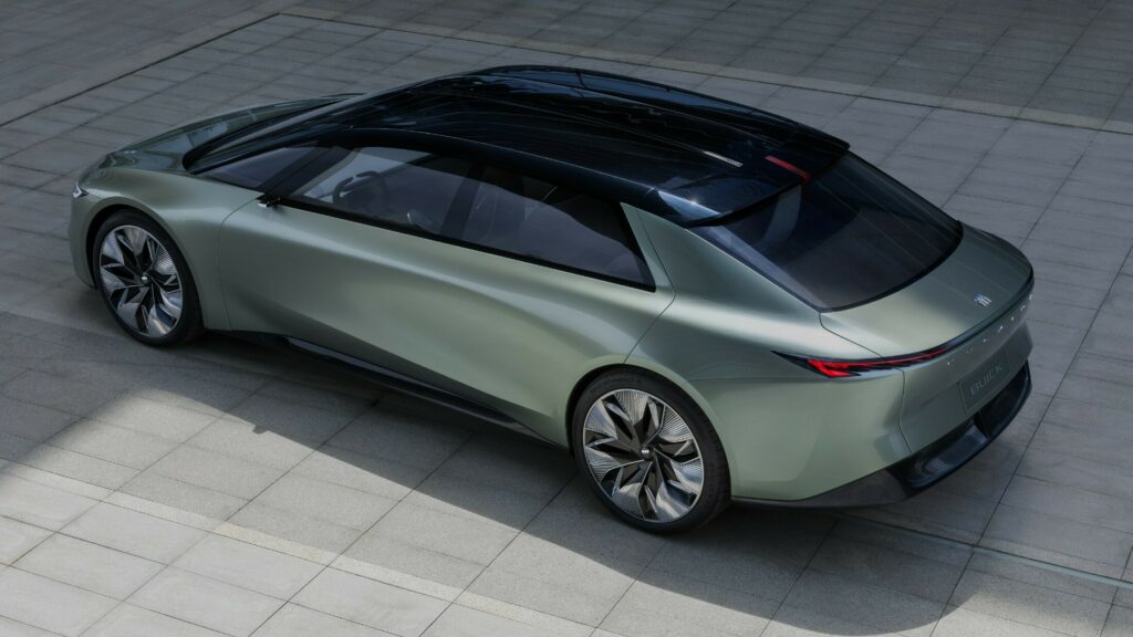 Buick Proxima Concept es un sedán insignia EV con puertas de ala de gaviota diseñadas en China