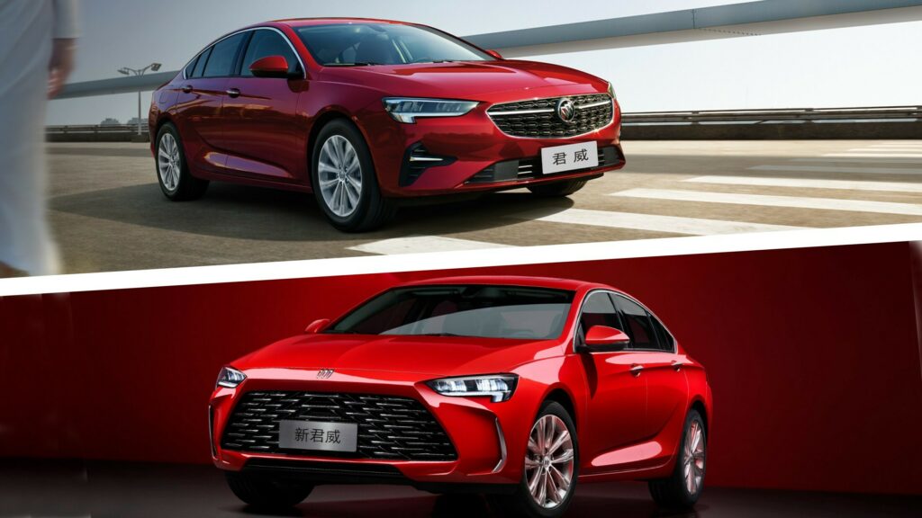 Buick Regal Lives On In China With A New Face And Massive Grille ...