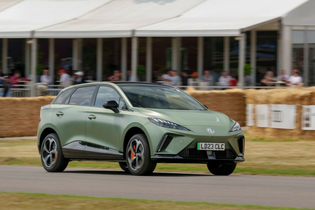  MG Cyberster And EX4 Concept Bring Electric Performance To Goodwood