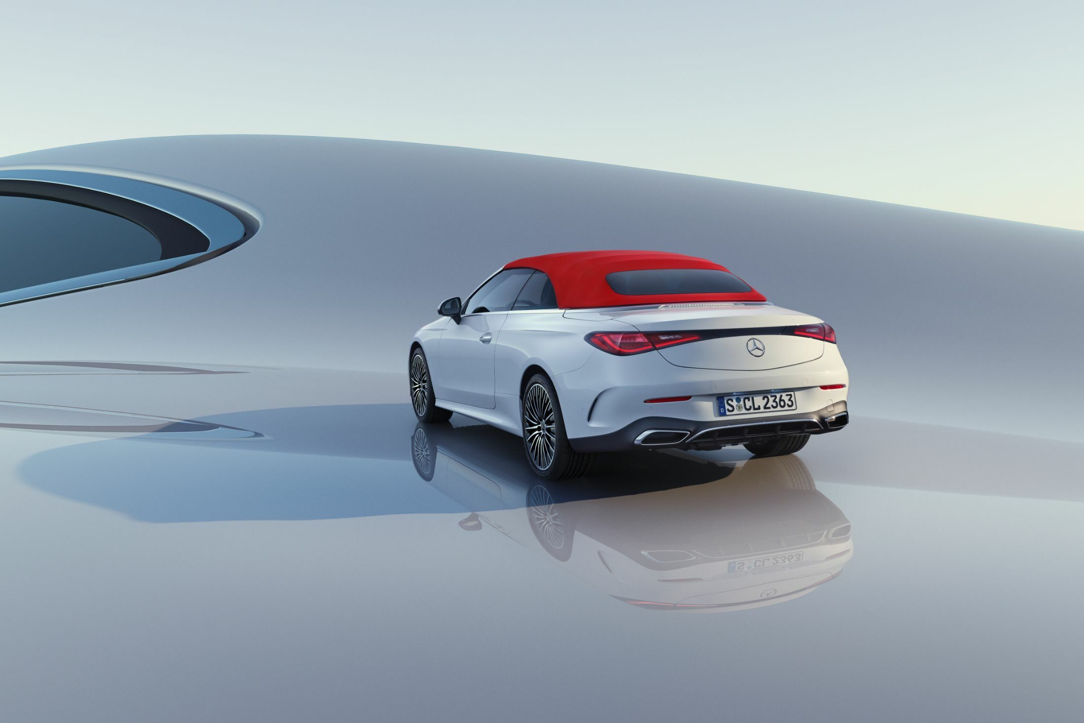 2024 MercedesBenz CLE Cabriolet Shows More Of Its Topless Silhouette