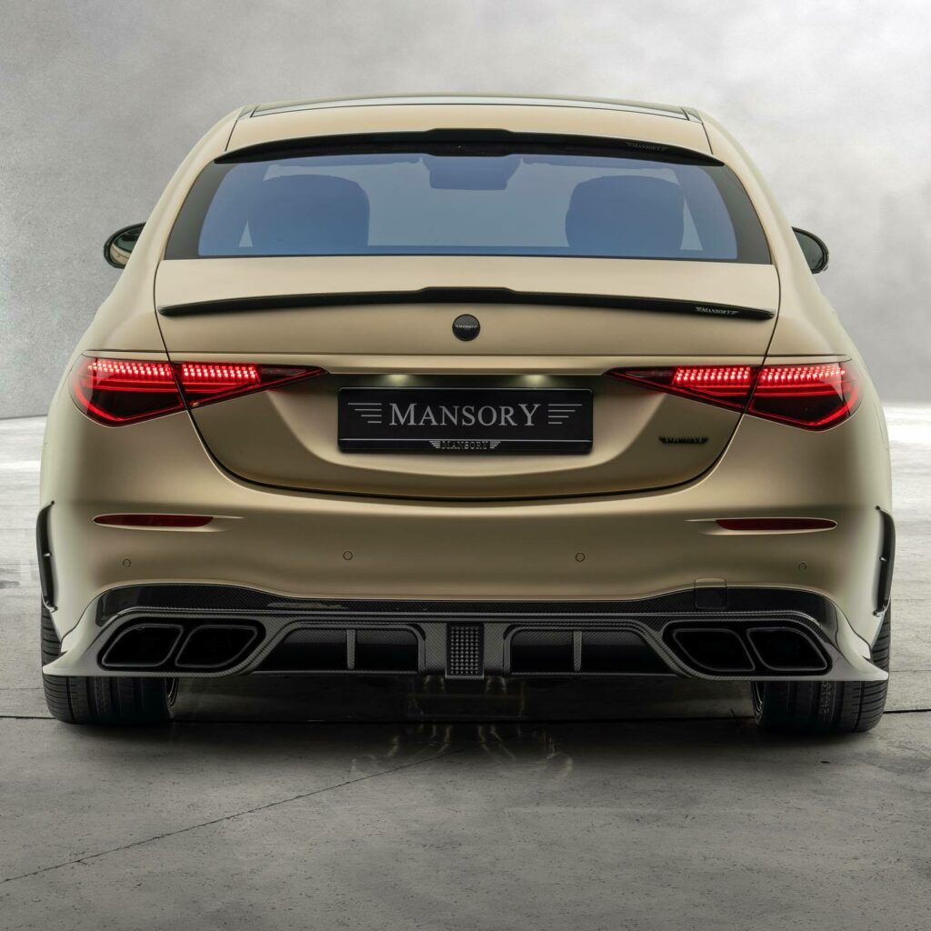 Mansory's Mercedes S-Class Gets a Subtle Makeover With Kalahari Gold Paint