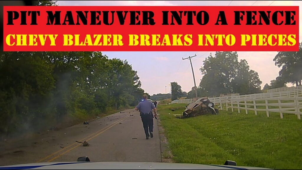  Arkansas State Police Send Chevy Blazer Crashing By Tapping Trailer Hitch At 88 MPH