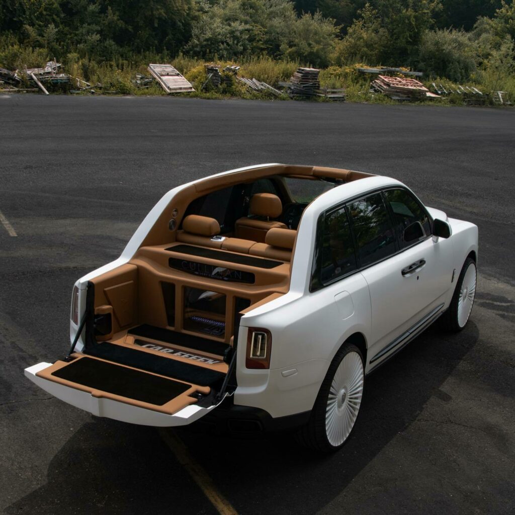 Lil Uzi Vert's Rolls-Royce Cullinan Makes Its Best Impression Of A Mercedes Landaulet | Carscoops