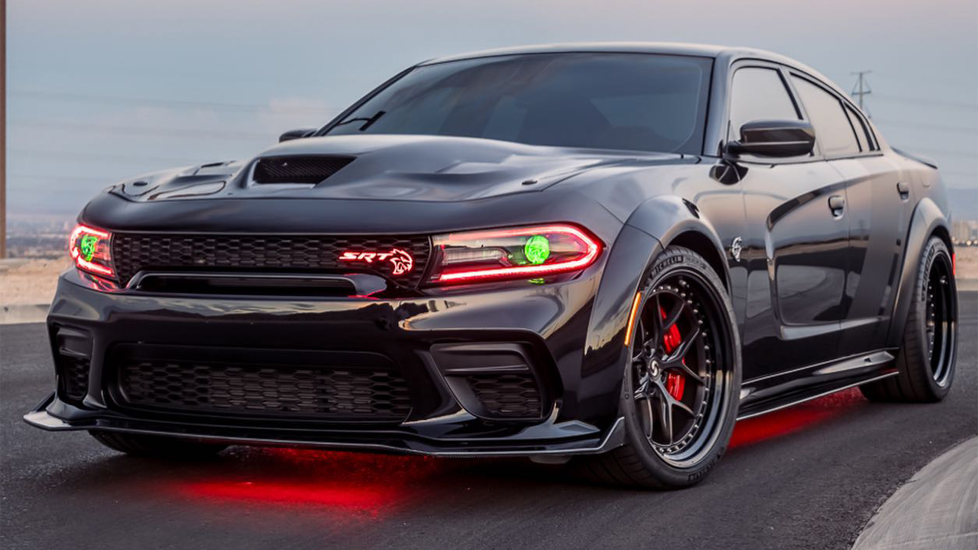 This Is Shaq’s New Dodge Charger SRT Hellcat Redeye And It Looks Really