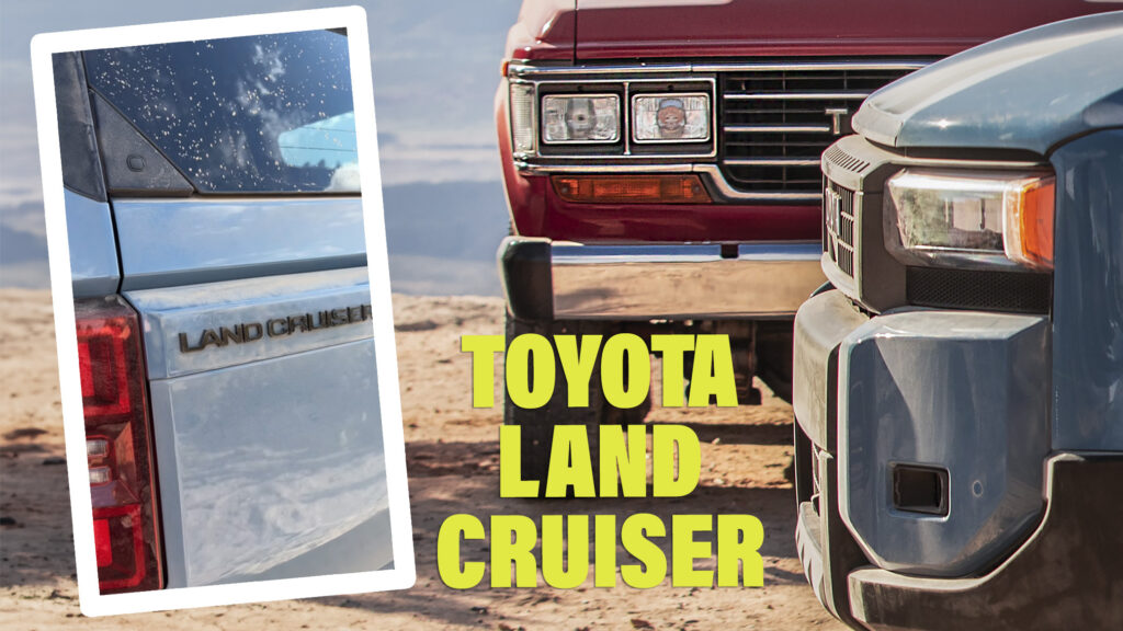  2024 Toyota Land Cruiser Teases J60-Style Front And Rear End, Debuts Aug 1