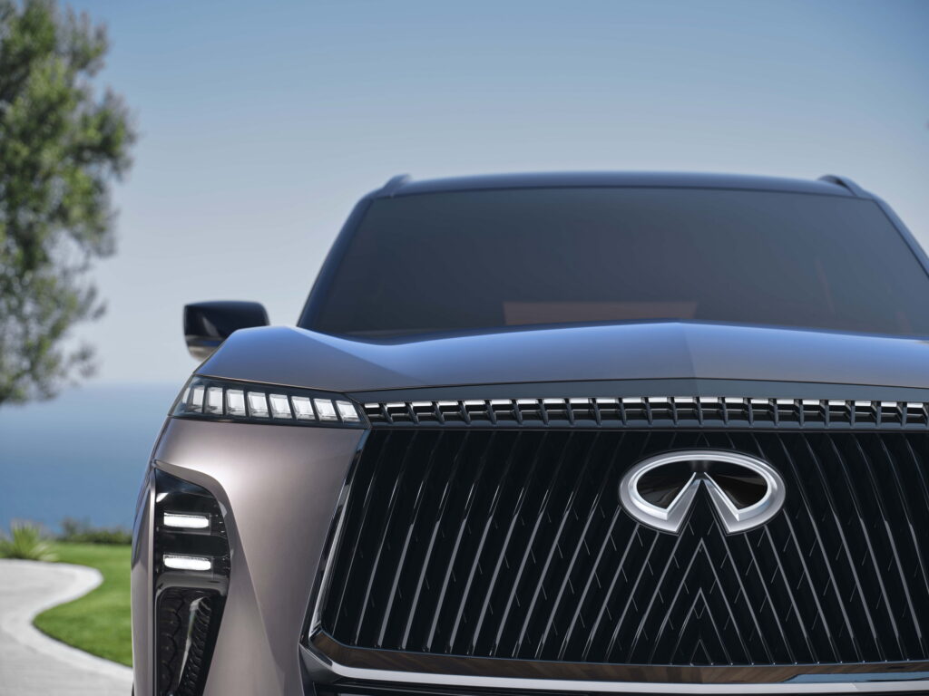  Infiniti QX Monograph Is An Anti-Wedge SUV That Previews The 2025 QX80