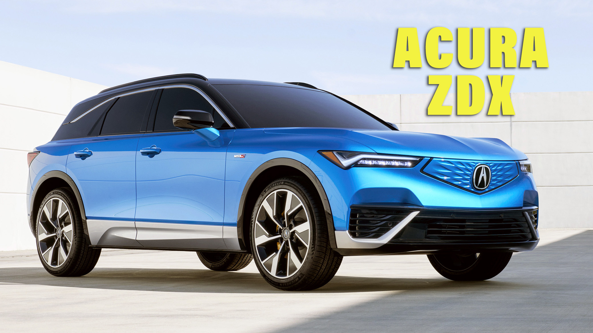 2024 Acura ZDX Returns As An Electric SUV With Up To 500 HP Starting