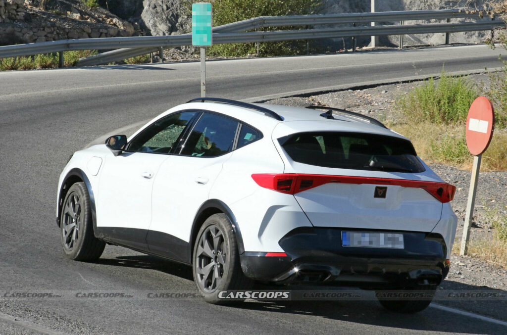 Cupra Formentor facelift rendering shows changes based on preview