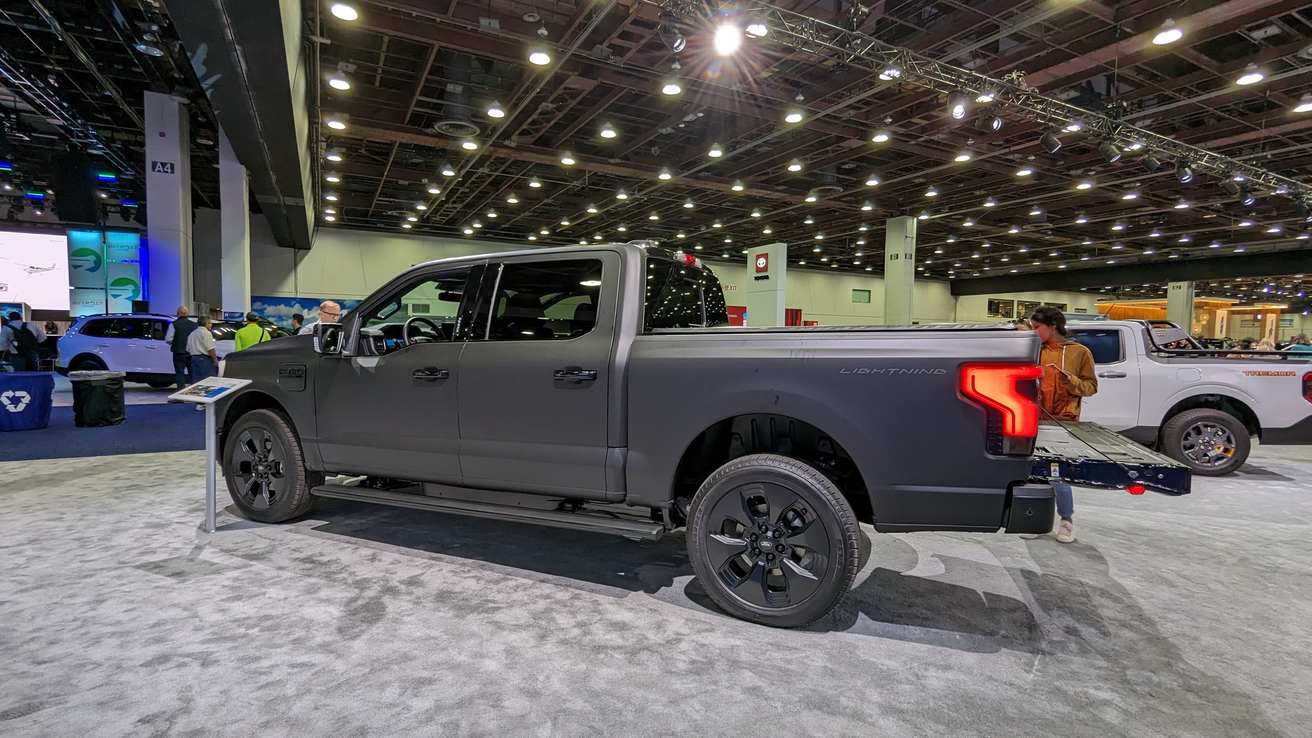 Stealthy 2024 Ford F-150 Lightning Platinum Black Is The Perfect Truck ...