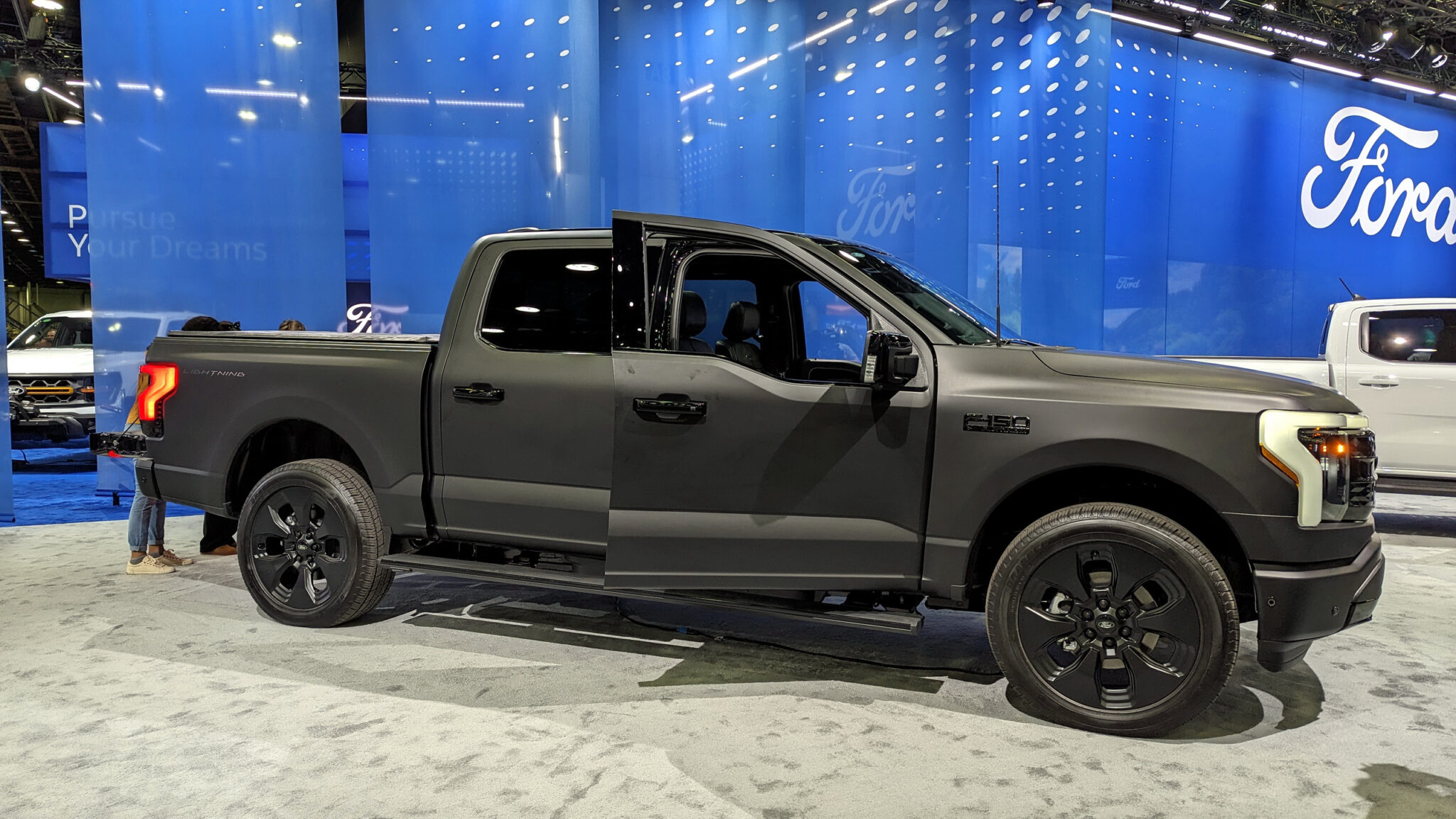 Stealthy 2024 Ford F-150 Lightning Platinum Black Is The Perfect Truck ...