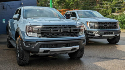 2024 Ford Ranger Raptor Meets F-150 Raptor, Shows The Family ...