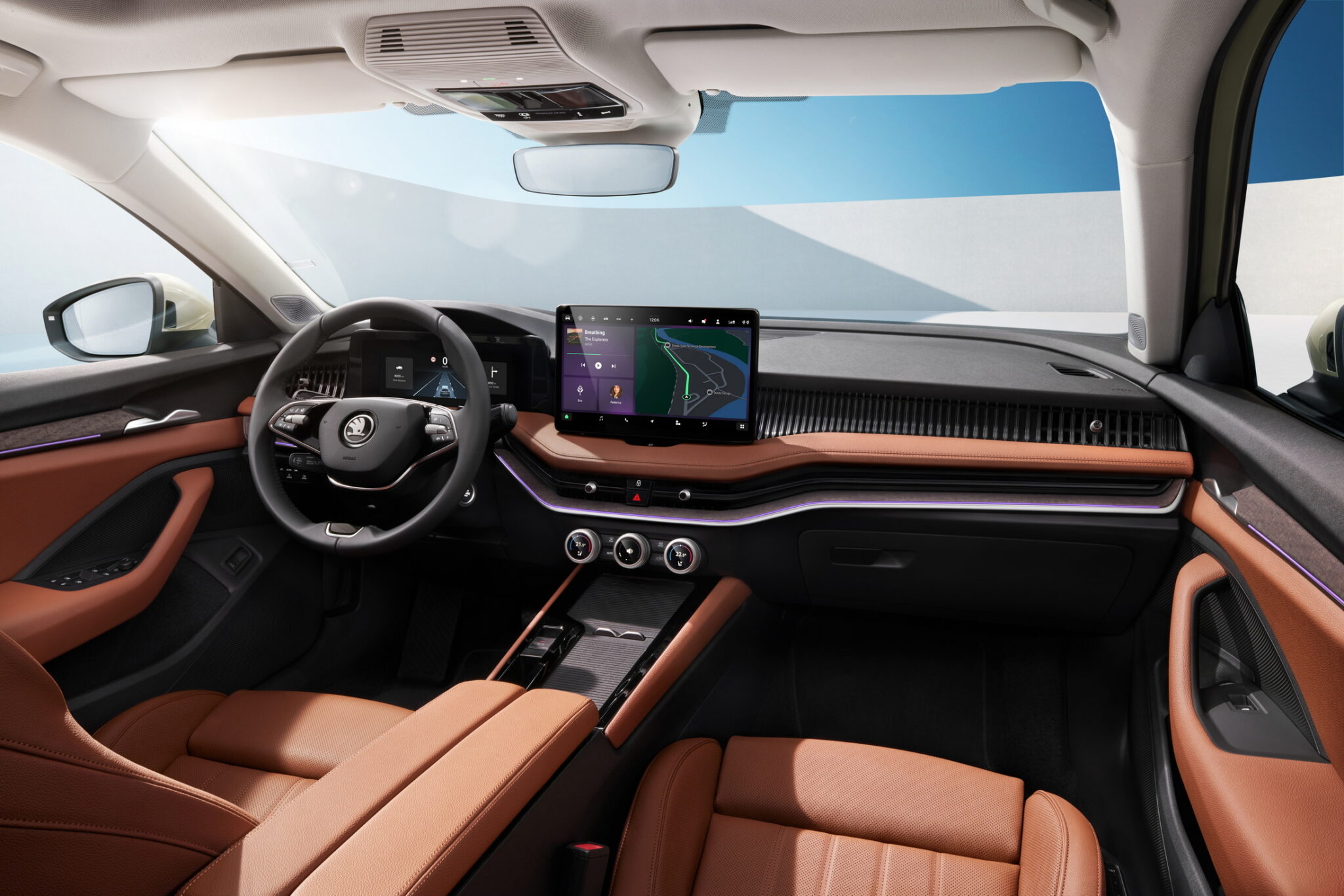 2024 Skoda Kodiaq And Superb Reveal Their Premium-Looking Interiors ...