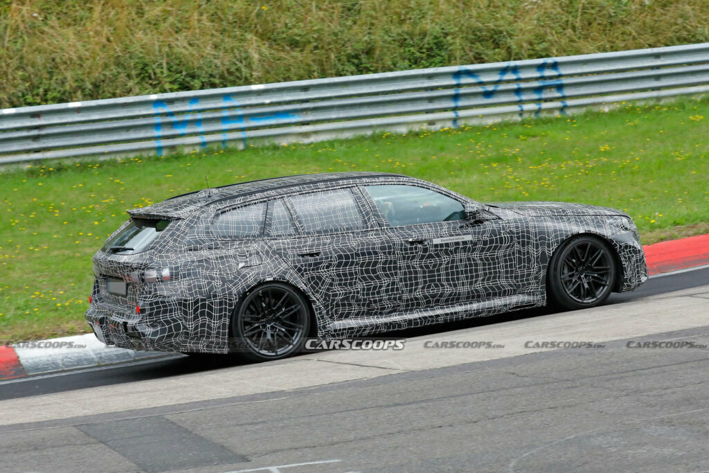 2025 BMW M5 Touring Hits The Track As It Prepares To Hunt High ...