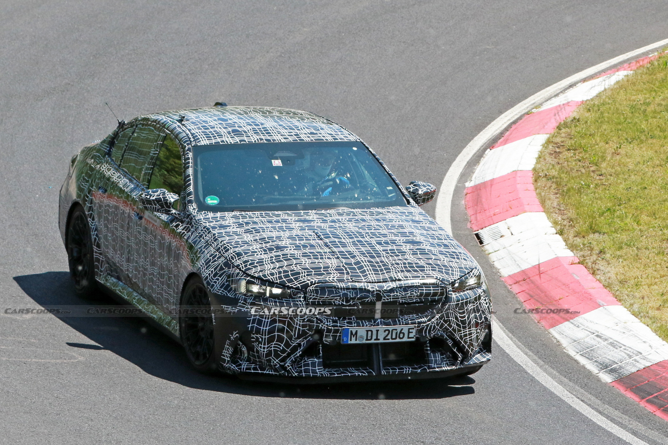 Is This The 2025 BMW M5 Showing Us Its Angular Rear-End Way Ahead Of ...