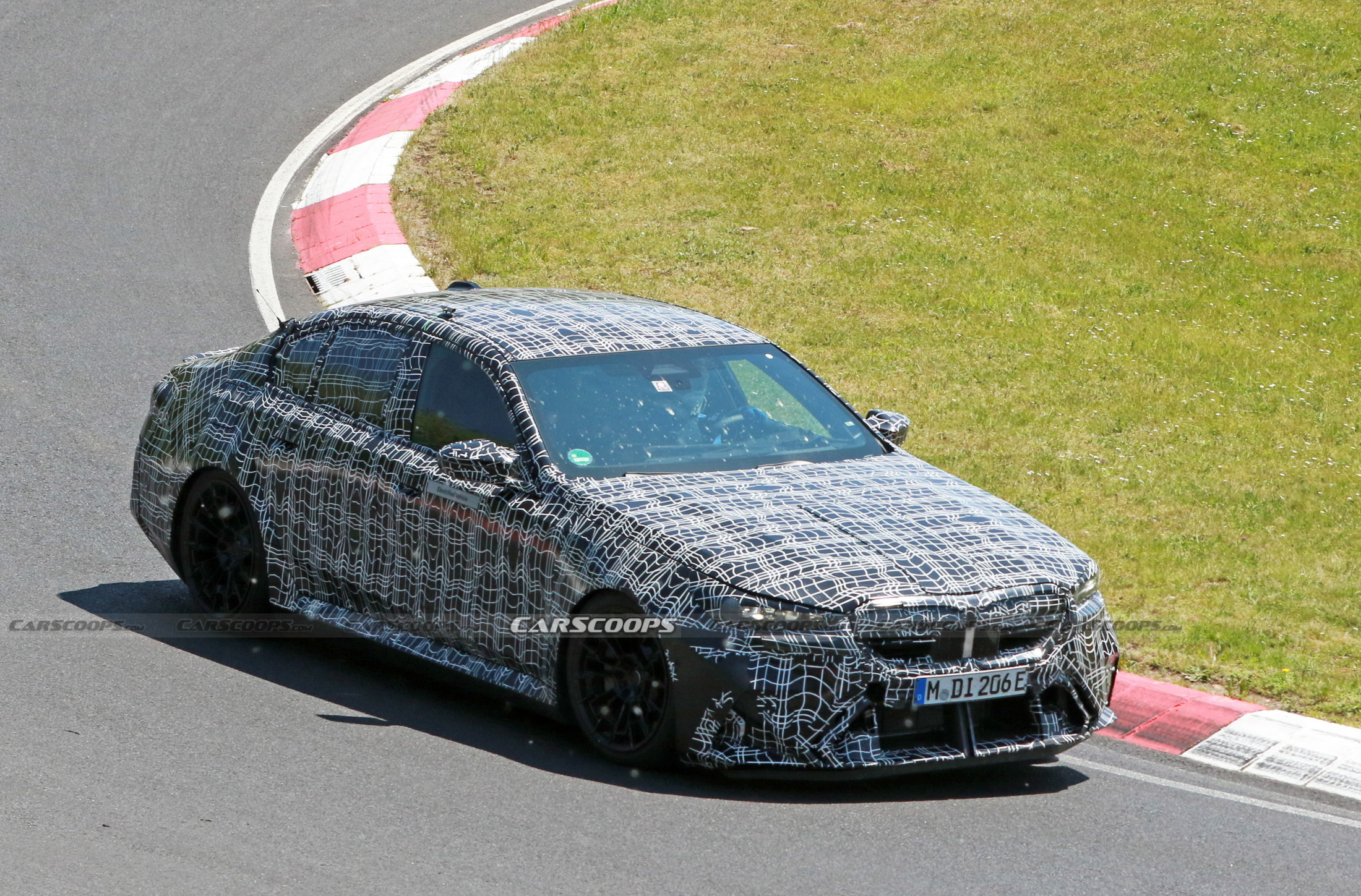 Is This The 2025 BMW M5 Showing Us Its Angular Rear-End Way Ahead Of ...