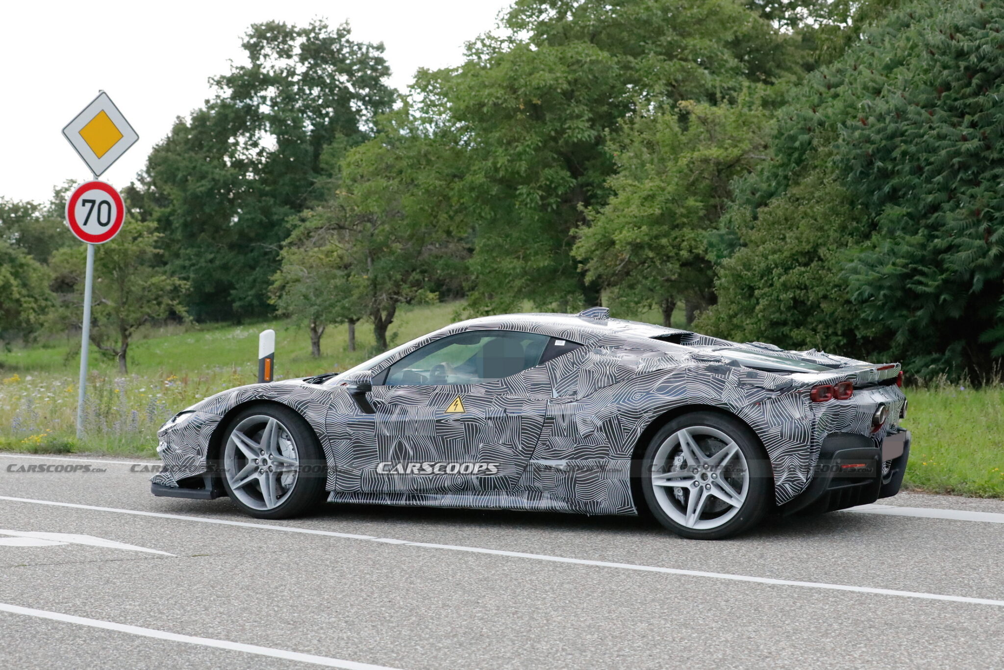 Ferrari Caught Testing Followup To The SF90 Hybrid For The First Time ...