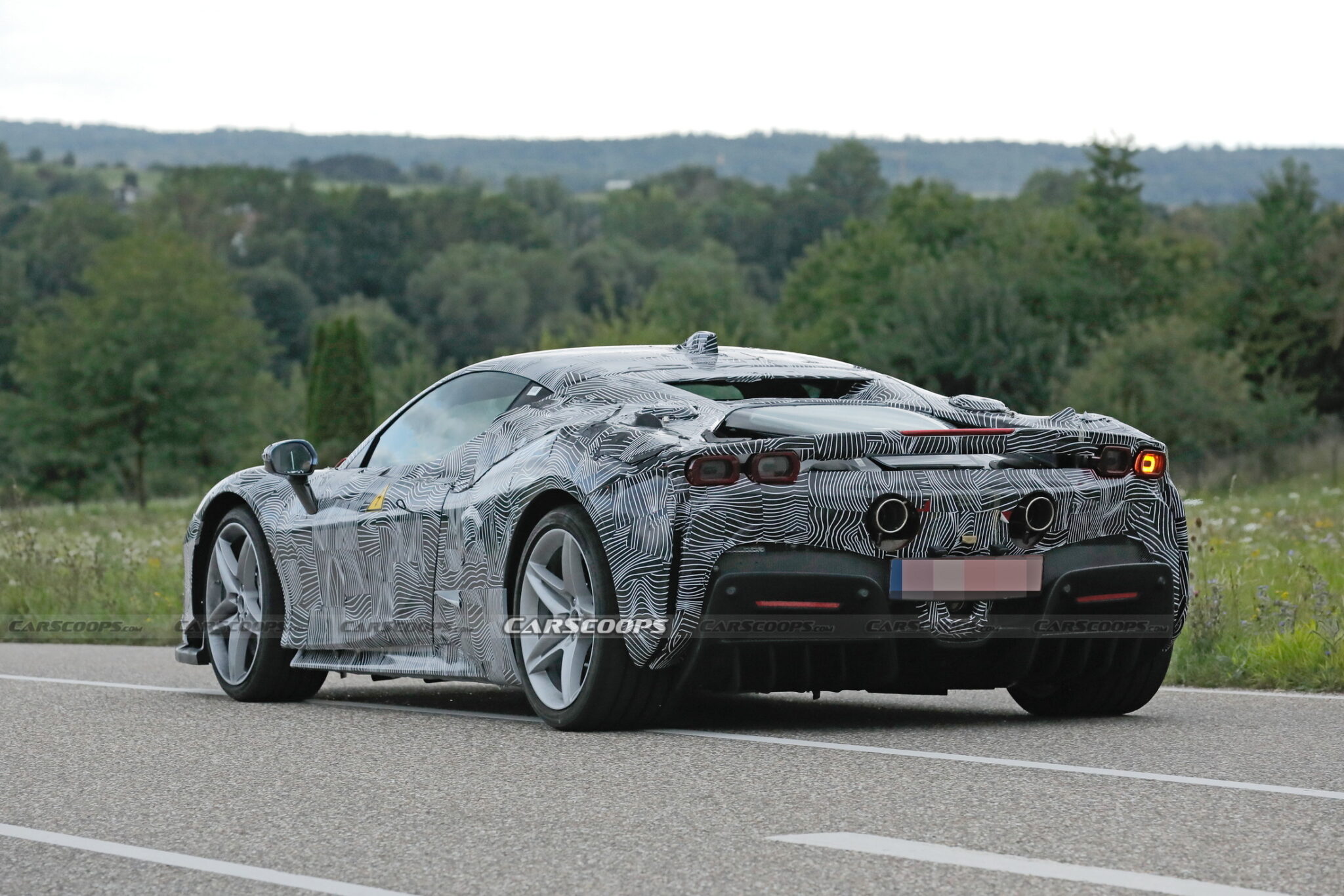 Ferrari Caught Testing Followup To The SF90 Hybrid For The First Time ...