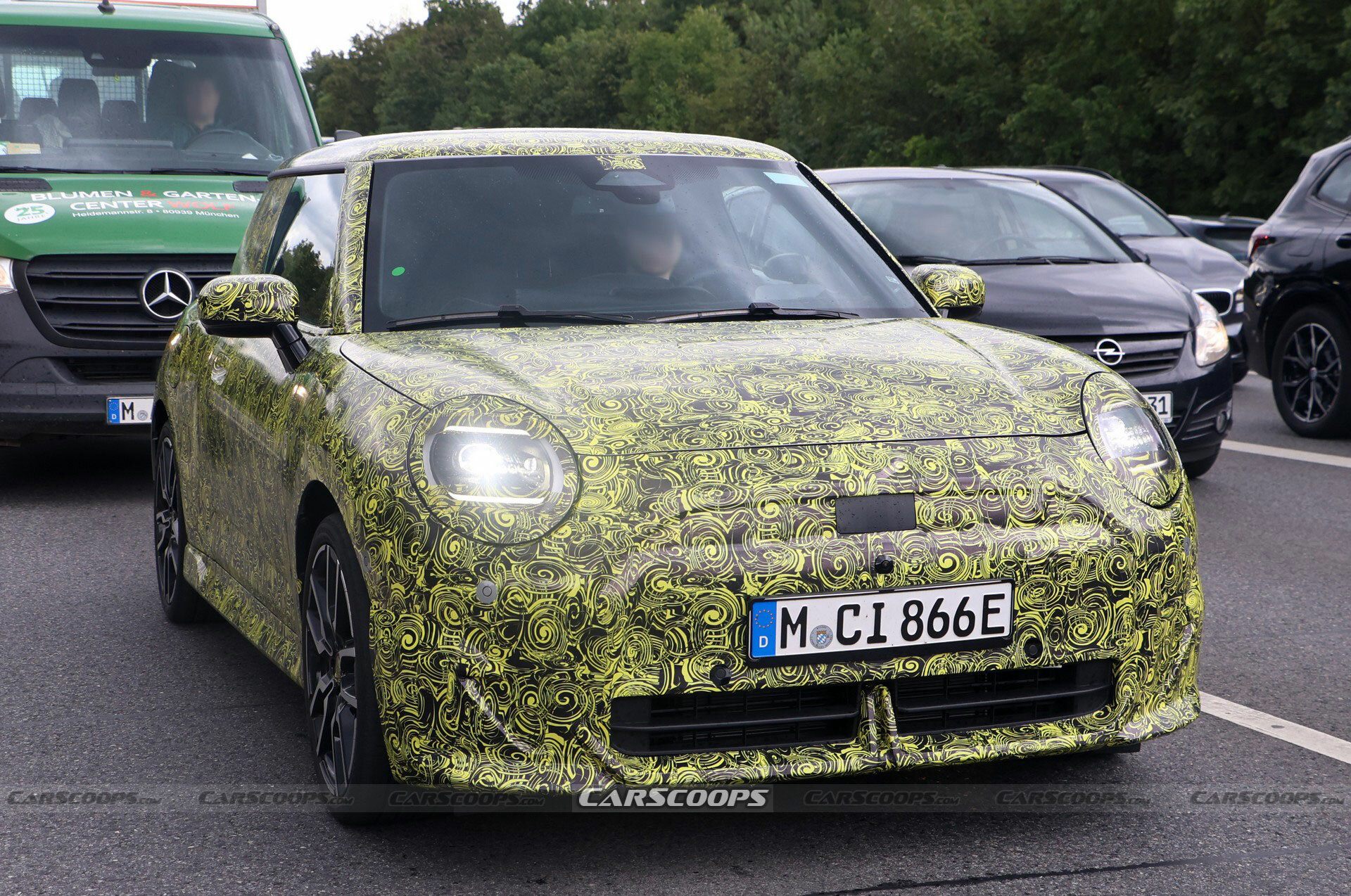 2025 MINI John Cooper Works EV Spied, Could Have Around 250 HP | Carscoops