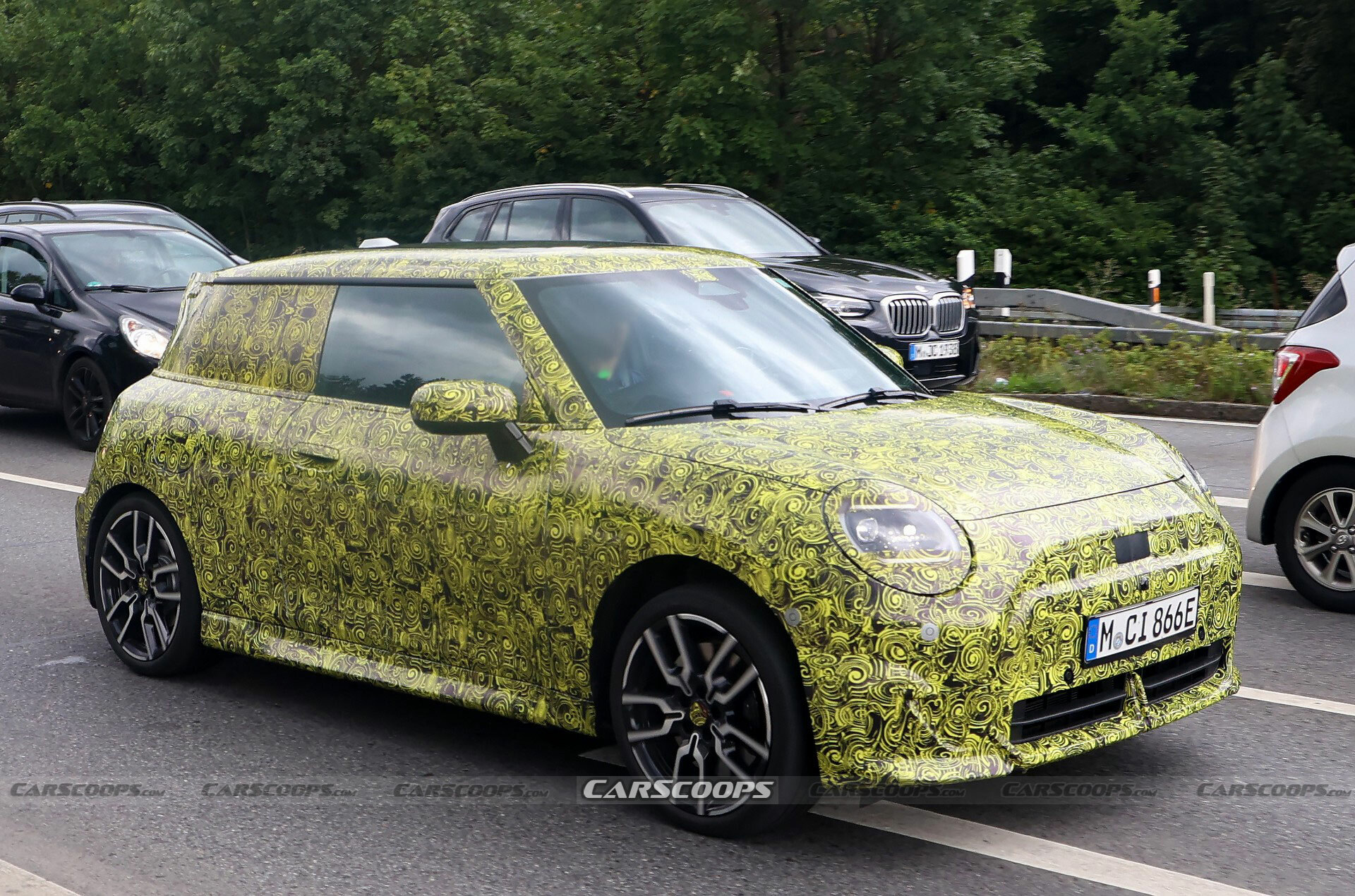 2025 MINI John Cooper Works EV Spied, Could Have Around 250 HP | Carscoops