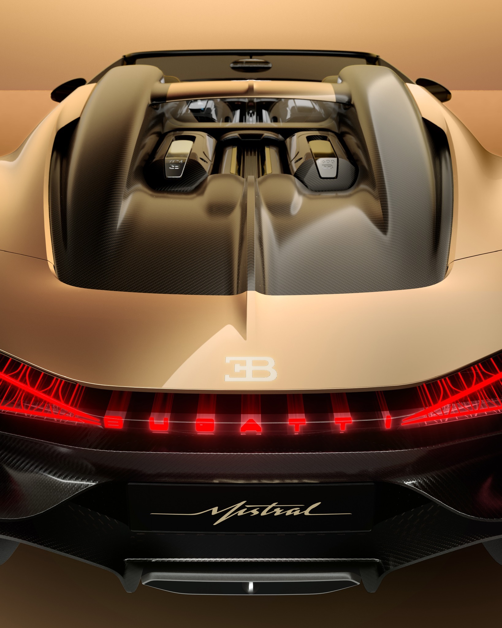 Bugatti’s Gold Rush Continues With Golden Mistral Hypercar | Carscoops