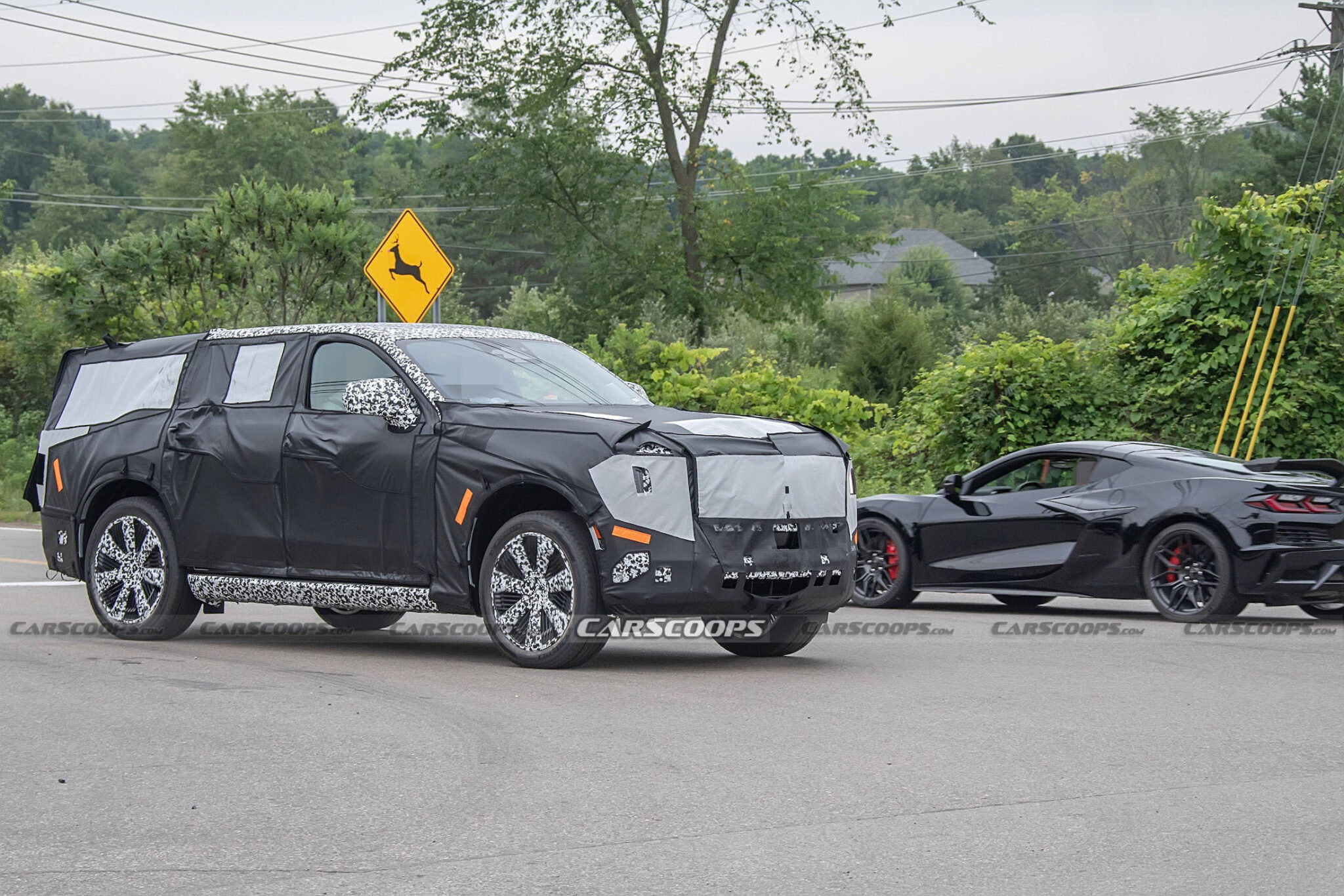 Electric Cadillac Optiq, 3-Row Vistiq SUV And Escalade IQ Spied On Test ...