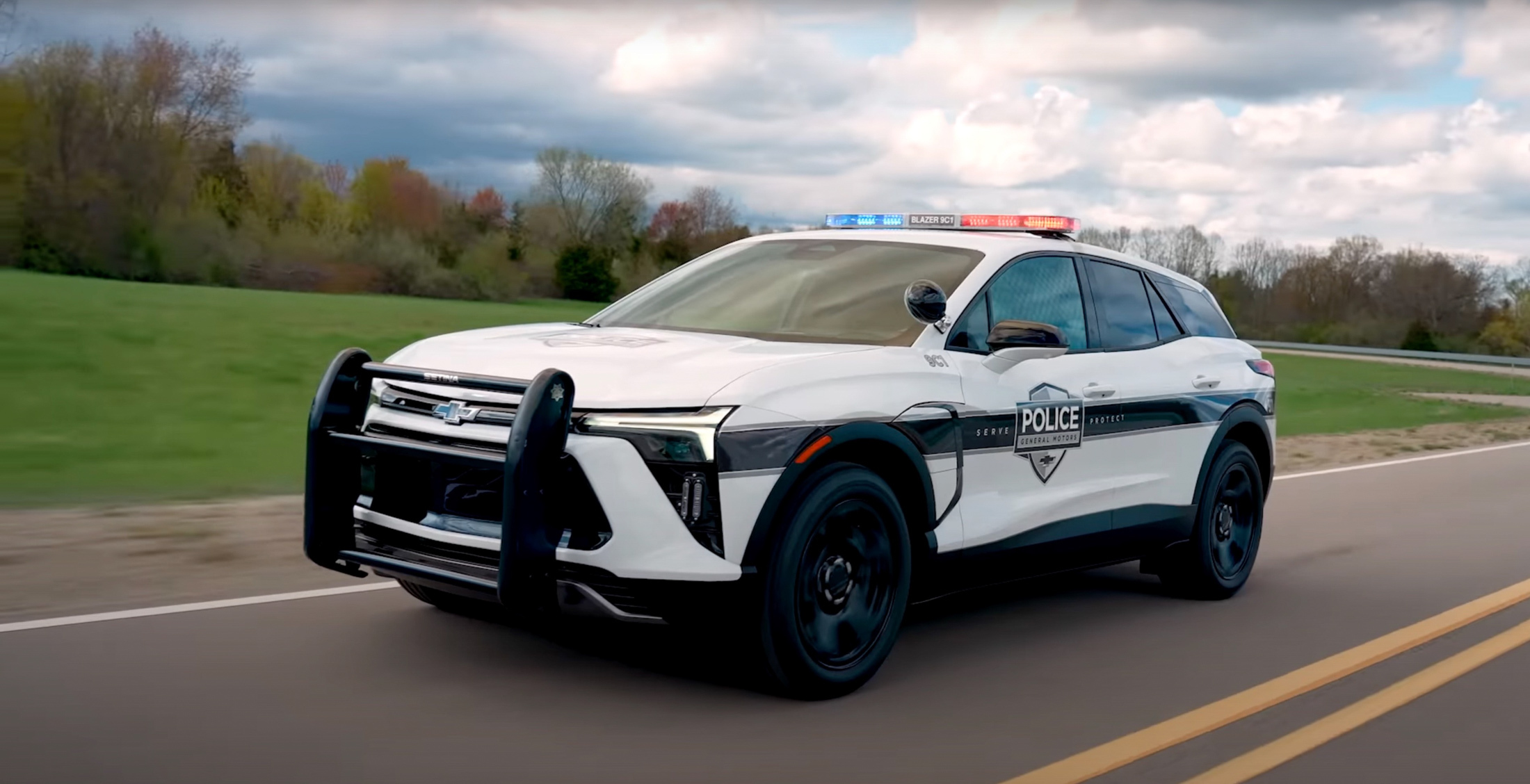 Chevy Blazer EV Cop Car Carries 105 kWh Of Power | Carscoops