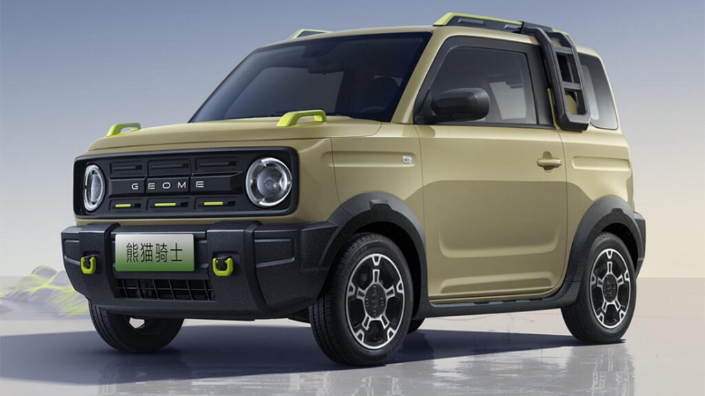  Geely Panda Knight Is A Tiny Chinese EV With A Bronco Face