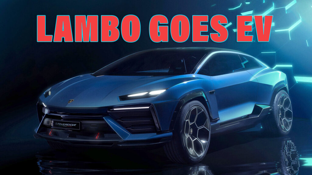 All-electric Lamborghini Lanzador concept makes global debut - Car News