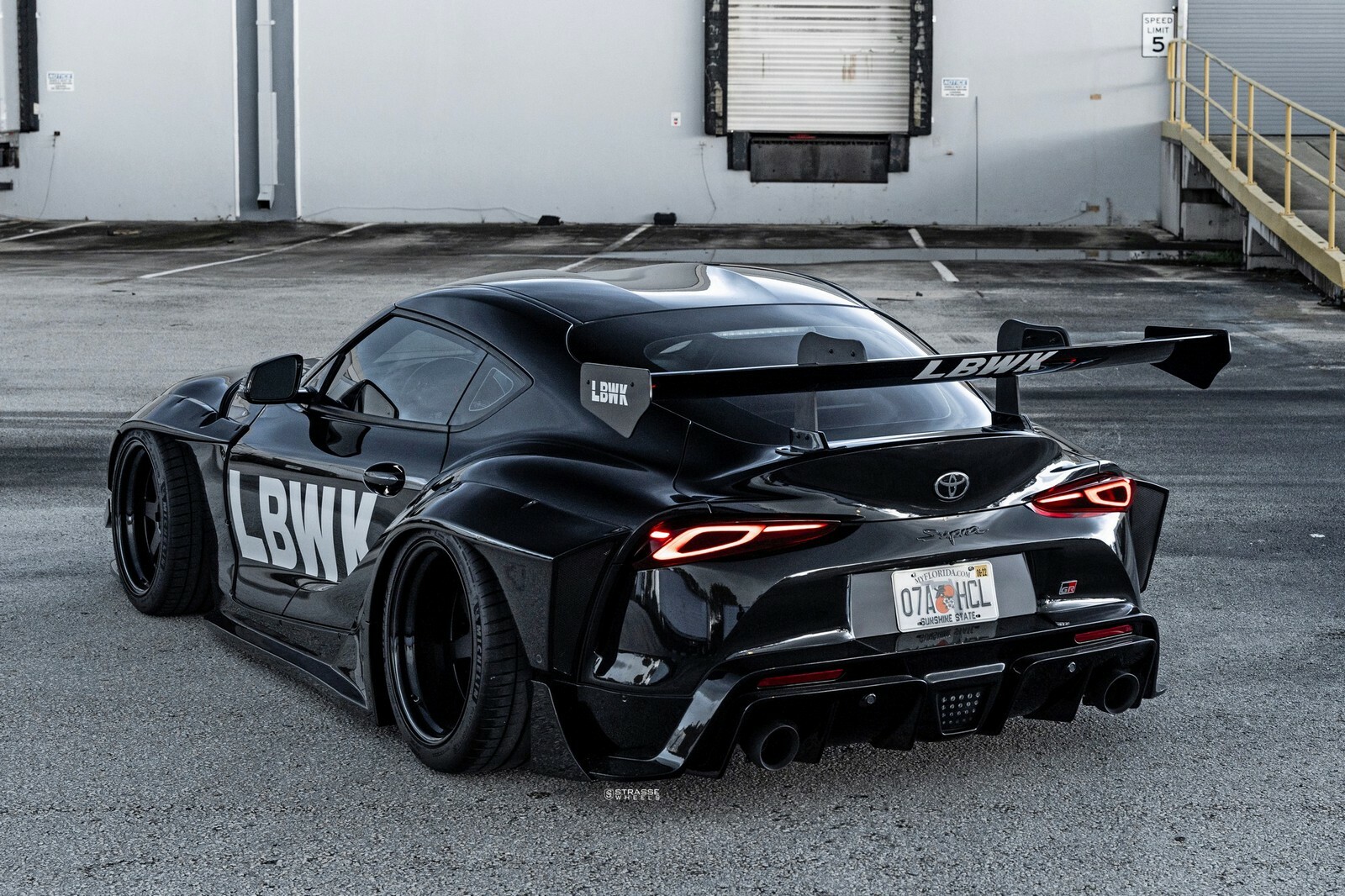 This Widebody Toyota Supra From Liberty Walk Is All About The Looks ...