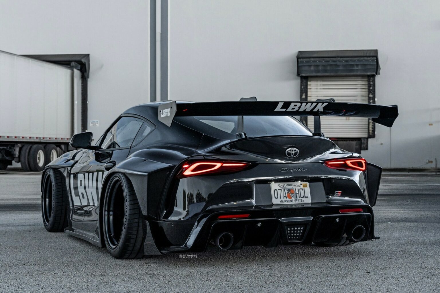 This Widebody Toyota Supra From Liberty Walk Is All About The Looks ...