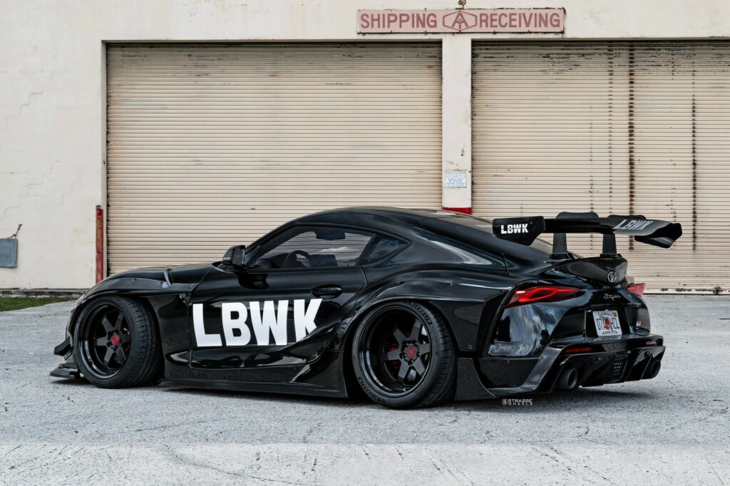 This Widebody Toyota Supra From Liberty Walk Is All About The Looks ...