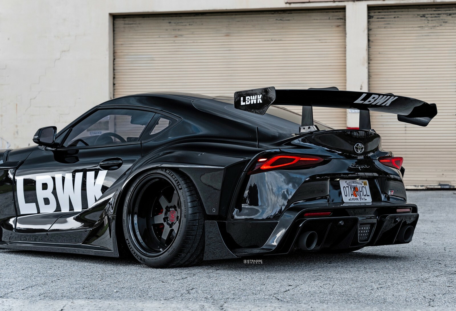 This Widebody Toyota Supra From Liberty Walk Is All About The Looks ...